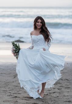 Essense of Australia D3332 A-Line Wedding Dress