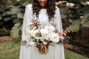 Wedding Bouquet at The Cummer Museum of Art & Gardens in Jacksonville, Florida