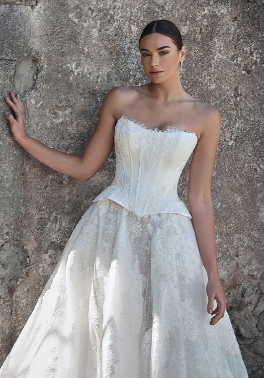 Calla Blanche 125247 Cambria A-Line Wedding Dress - 2