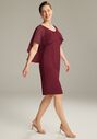 AW Bridal AW Sookie Dress Red Mother Of The Bride Dress - thumbnail - 3