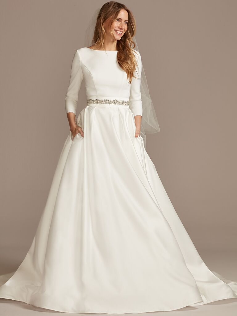 David's Bridal wedding dress