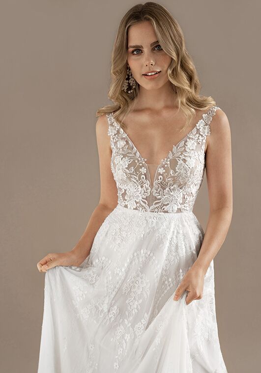 AW Bridal AW Whitney Wedding Dress A-Line Wedding Dress - 5