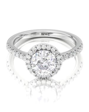 With Clarity Glamorous Cushion, Emerald, Round, Oval Cut Engagement Ring