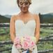 Blush and Ivory Rose Bridal Bouquet