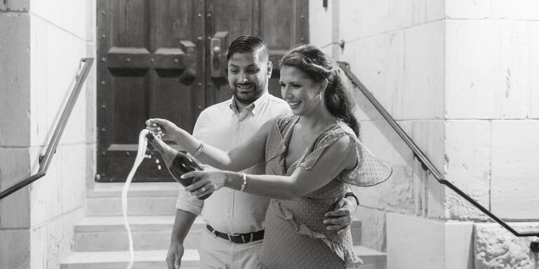 Haley & Ankur Home Page Banner