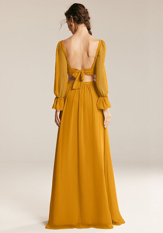 AW Bridal AW Ada Dress V-Neck Bridesmaid Dress - 3