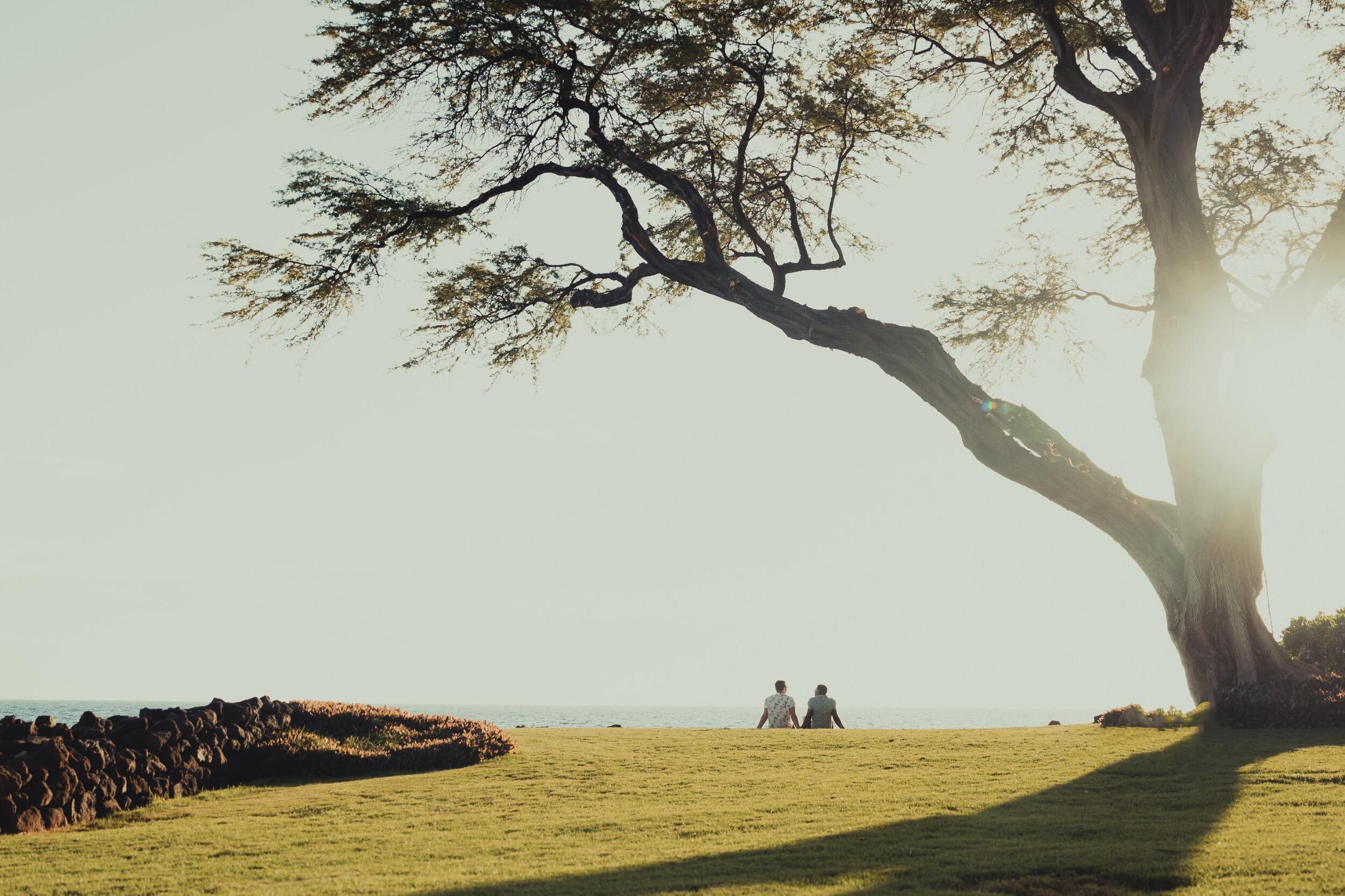 Boyfriends: Then came Hawaii. Josh invited Chris to join him on a trip to the Big Island, and Chris didn’t hesitate. Somewhere between sunsets, fancy meals, and an unforgettable hike, Chris asked the question that mattered: “So… should we call each other boyfriends?” Josh said yes of course.