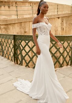 Sincerity Bridal 44498 Fit-and-Flare Wedding Dress