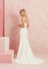 Beloved by Casablanca Bridal BL227 Simplicity Sheath Wedding Dress - thumbnail - 2