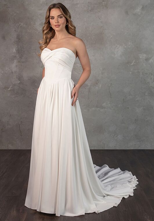Essense of Australia D4269 A-Line Wedding Dress - 3