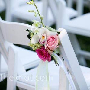 Wedding Ceremony Chair Decor