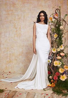 THEIA CERISE Slip Wedding Dress