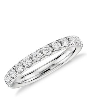 Blue Nile 56383 Platinum Wedding Ring