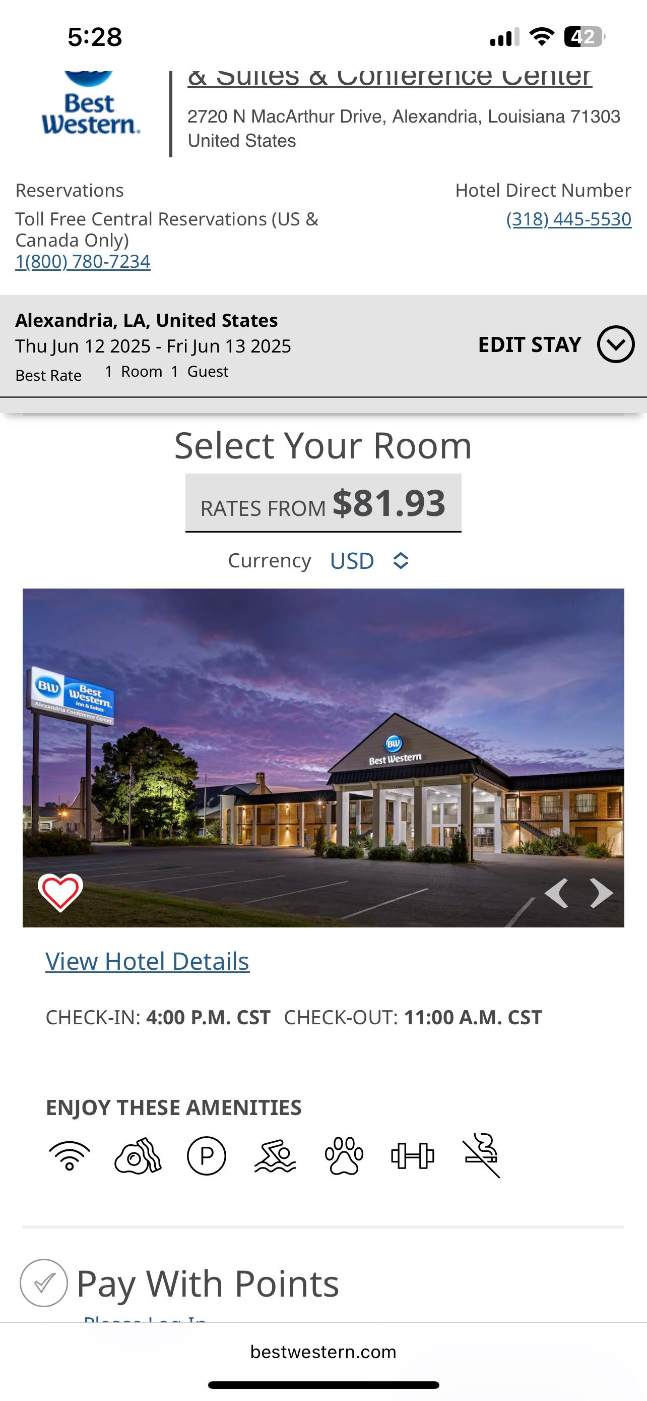 Picture of Best Western of Alexandria Inn & Suites & Conference Center