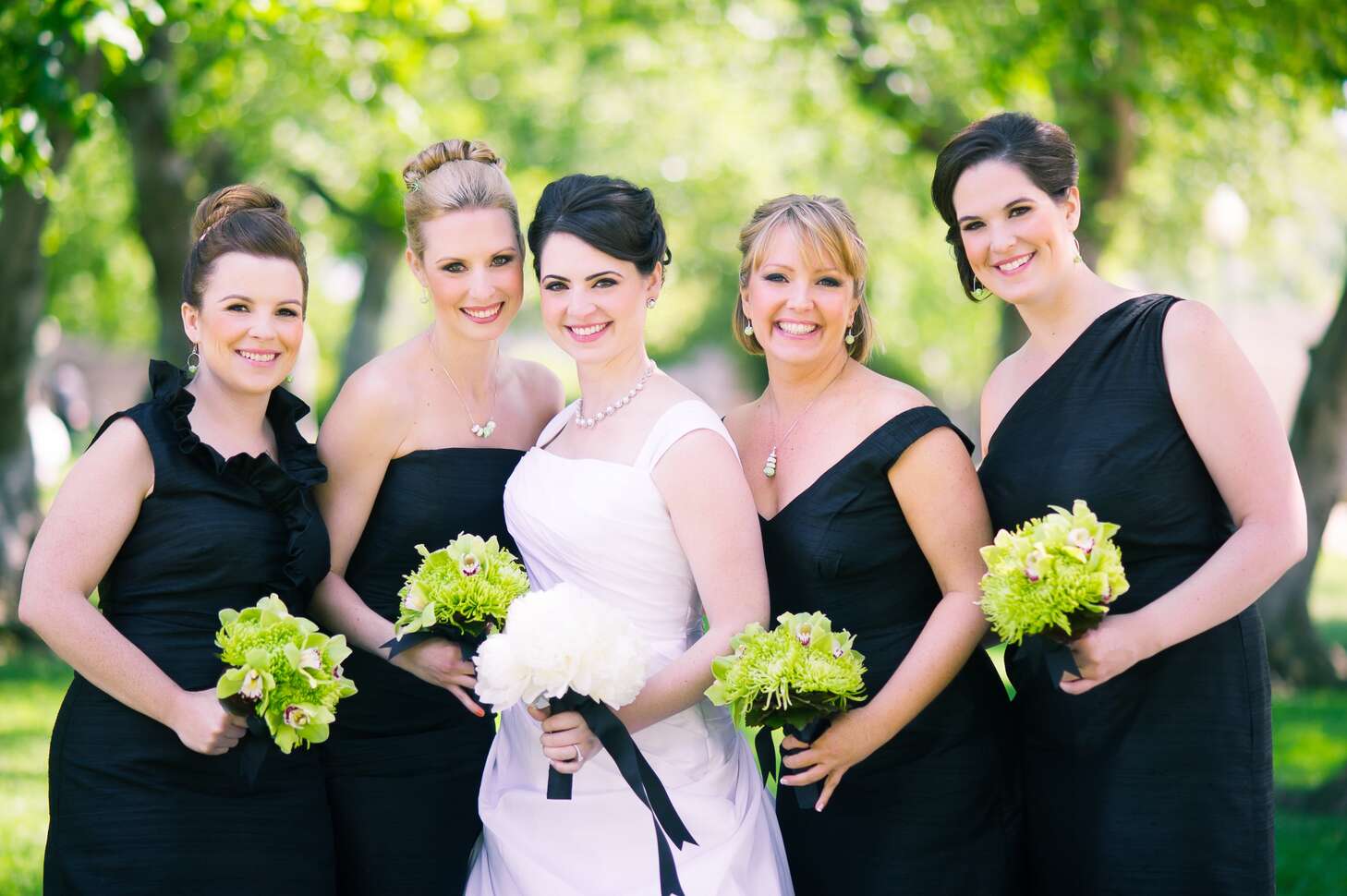 Black Bridesmaid Dresses