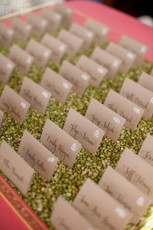 Brown Kraft Paper Escort Card
