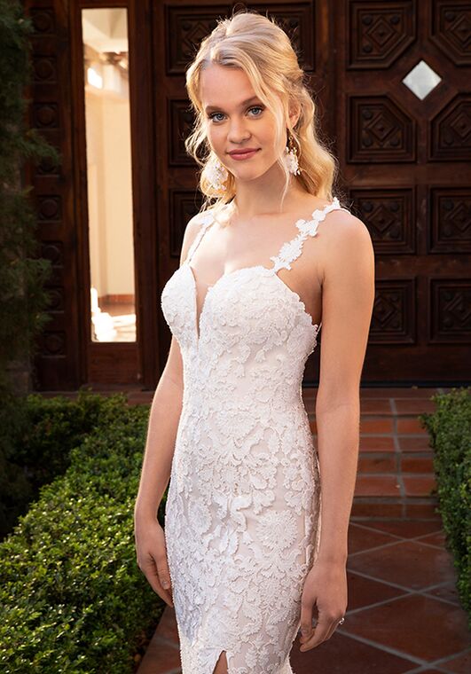 Casablanca Bridal 2388 Raven Mermaid Wedding Dress - 2