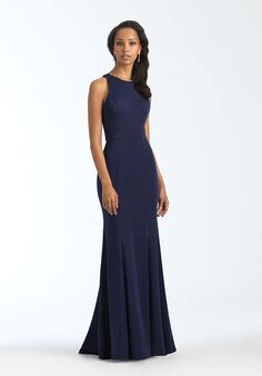 Allure Bridesmaids 1561 Bateau Bridesmaid Dress