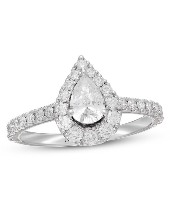 Kay Jewelers Vintage Pear Cut Engagement Ring - 1