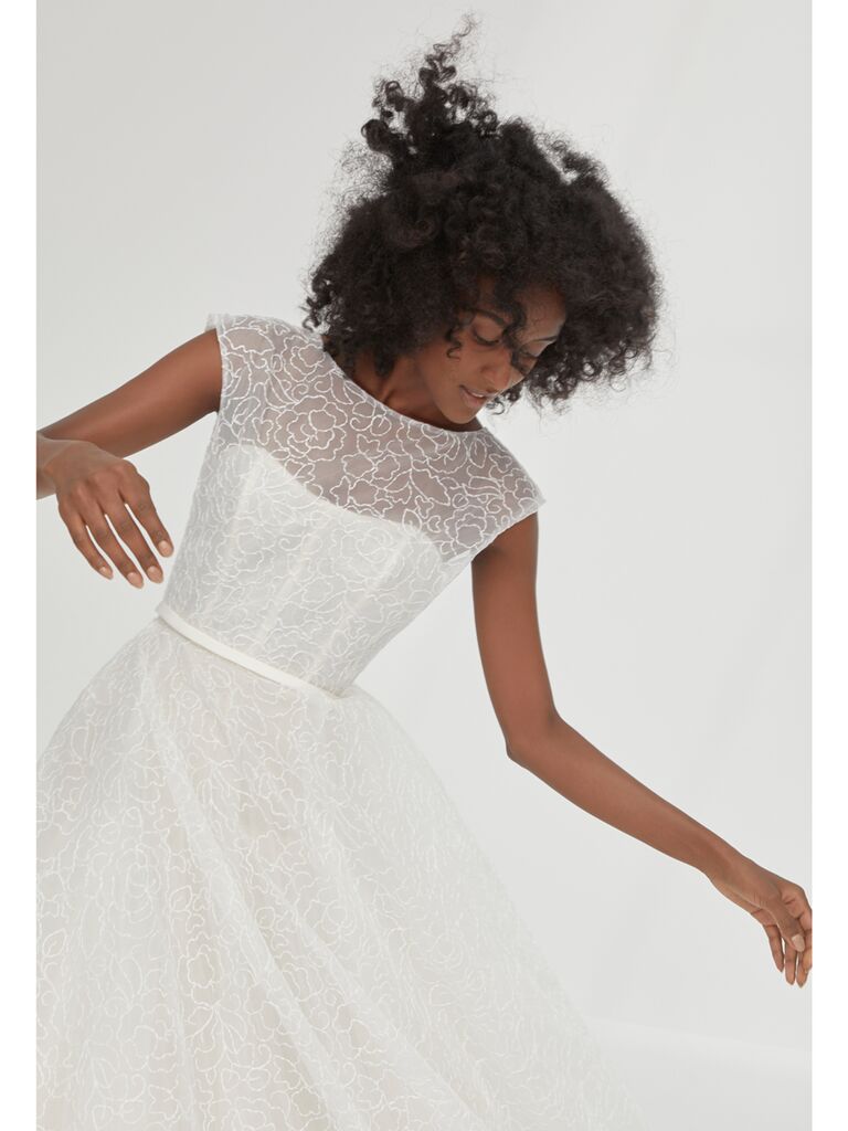 Amsale wedding dress