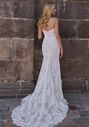L'amour by Calla Blanche LA25260 Selin Sheath Wedding Dress - thumbnail - 2