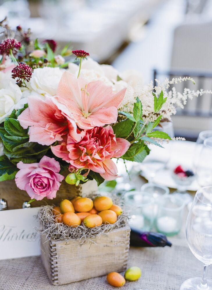 Fruit and Vegetable Centerpieces