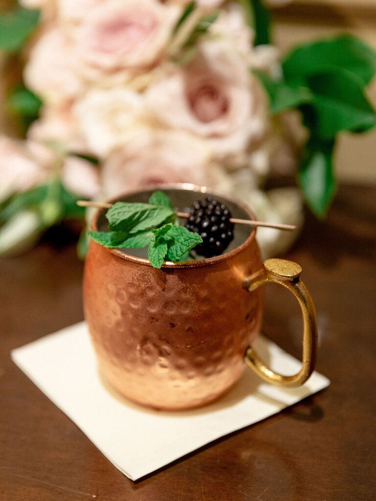 wedding drink ideas moscow mule