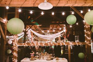 Green Lanterns and String Lights
