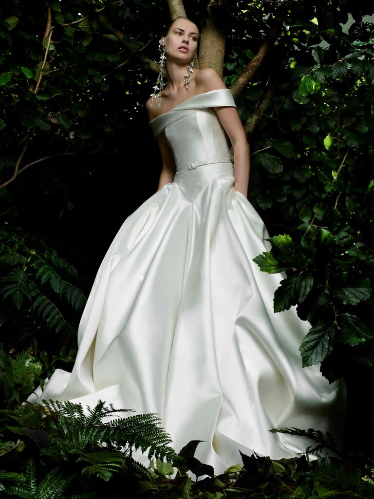 Naeem Khan Bridal Moraine