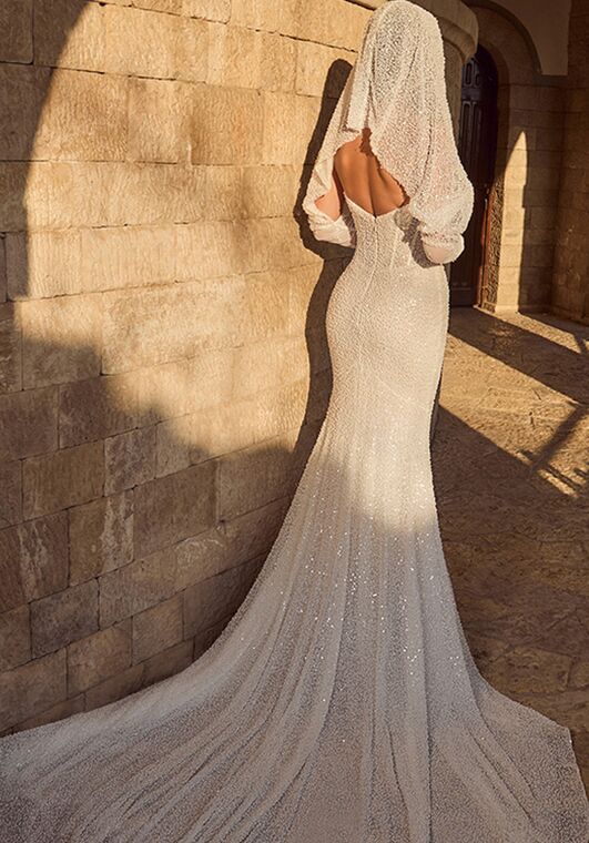 Calla Blanche 125122 Ziva Sheath Wedding Dress - 3