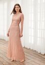 Adrianna Papell Platinum 40399 Bateau Bridesmaid Dress - thumbnail - 3