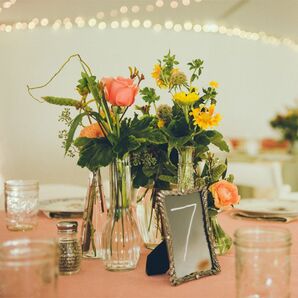 Reception Table Decor