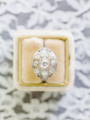 Vintage Art Deco Engagement Ring