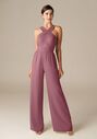 AW Bridal AW Lorraine Jump Suit V-Neck Bridesmaid Dress - thumbnail - 1