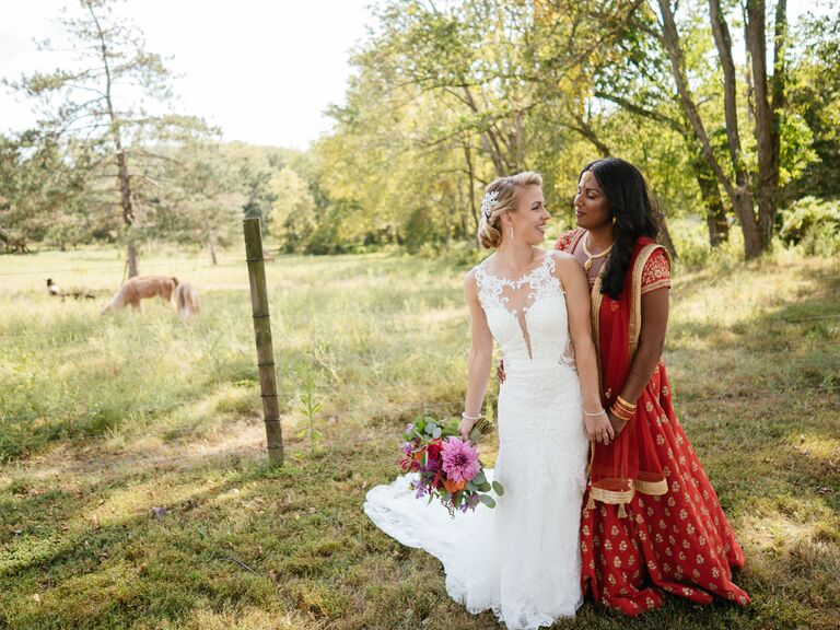 Farm wedding venue in Stockton, New Jersey.
