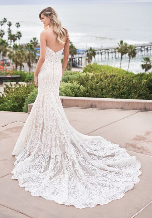 Jasmine Bridal F211056 Mermaid Wedding Dress - 3