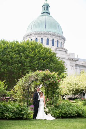 Allure Trumpet-Style Beaded Wedding Dress