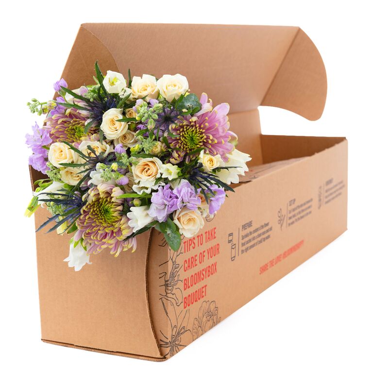 BloomsyBox colorful bouquet of flowers for sweet thank-you wedding gift for parents