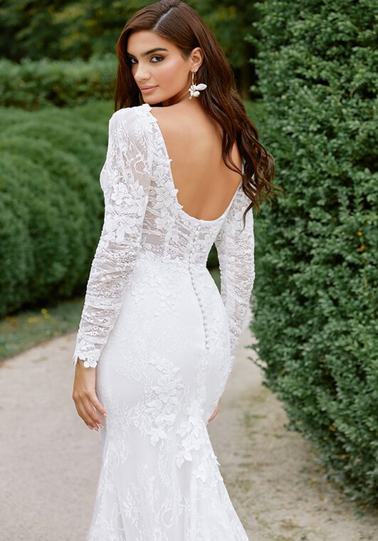 Sincerity Bridal 44524 Fit-and-Flare Wedding Dress - 2