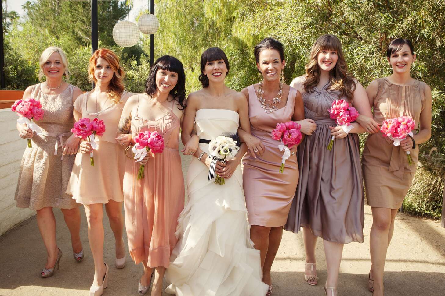 Mismatched Bridesmaid Dresses