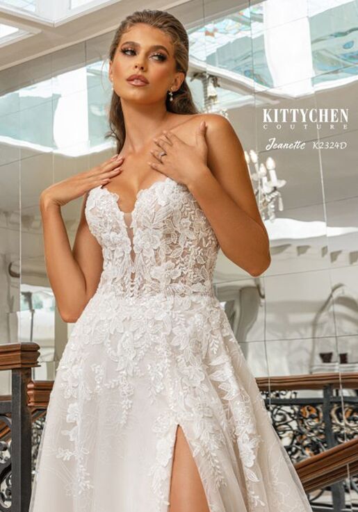 KITTYCHEN Couture JEANETTE GWEN, K2324 A-Line Wedding Dress - 3