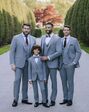 BLACKTIE SAVOY Medium Grey Wedding Suit Grey Tuxedo - thumbnail - 3