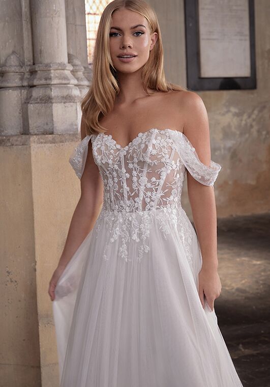 Adore by Justin Alexander Leia A-Line Wedding Dress - 3