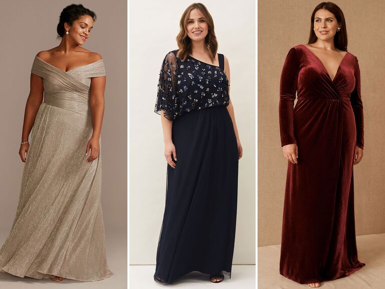 Plus-Size Mother-of-the-Bride Dresses ...