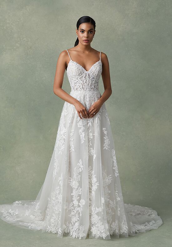 Justin Alexander Faris A-Line Wedding Dress - 1