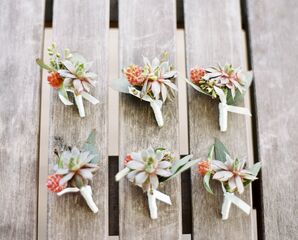 Succulent Boutonnieres