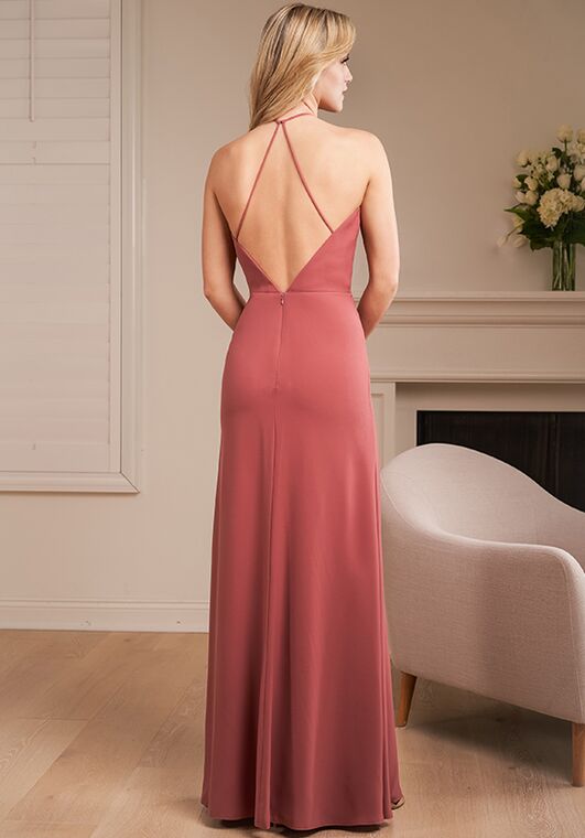 B2 Bridesmaids by Jasmine B243067 Halter Bridesmaid Dress - 2