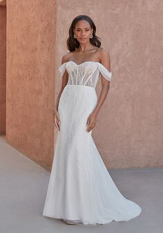 Adore by Justin Alexander Gideon Fit-and-Flare Wedding Dress