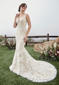 Casablanca Bridal 2421 Vera Mermaid and Trumpet Wedding Dress