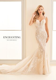 Enchanting by Mon Cheri E524 Mermaid and Trumpet Wedding Dress